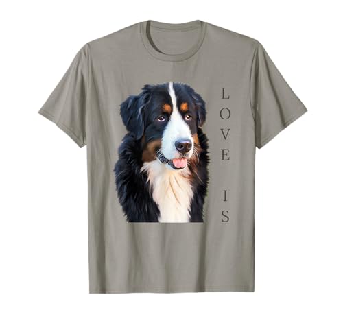 Bernese Mountain Dog Shirt Women Men Kids Dog Mom Love Tee T-Shirt