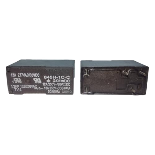 845HN - 2C-C Relais 12VDC composant de commutation électronique PCB inverseur - 2