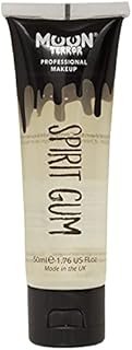 Pro FX Spirit Gum by Moon Terror | 50ml | SFX Make up for Halloween, Glue Adhesive Fix, Body Glue for Prosthetics Glitter Jewels Hair Wigs Special Effects Make up