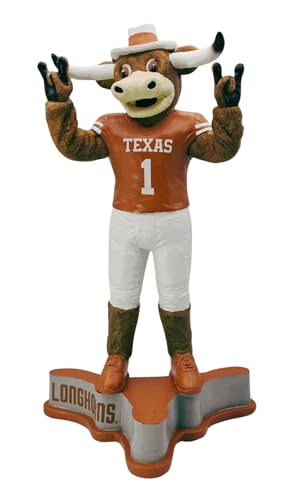 Estatua Mascota Bevo Texas Longhorns NCAA 12 Pulgadas miniatura 1