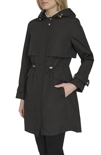 Cole Haan Women's Travel Packable Casual Trench Style Parka Jacket3