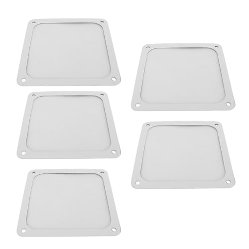 ZAICOLER Filtro de Polvo de Ventilador Magnético de Apertura Fina de 120 Mm para Disipación de Calor de Carcasa de PC, para Ventiladores de Carcasa de Computadora Doméstica, Filtro de Malla Suave de