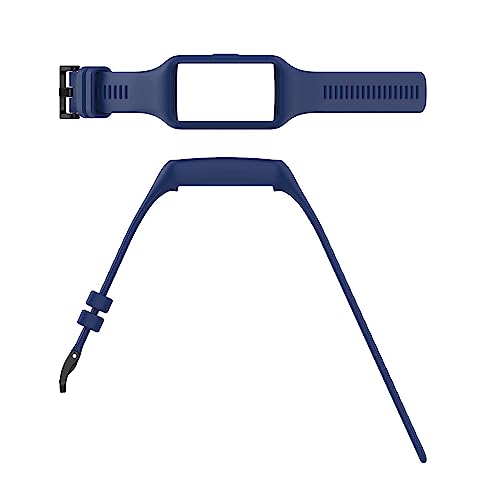 Image of Epaal Full Case Plain Strap for Honor Band 6 / Huawei Band 7 / 6 - Integrated TPU Watch Strap