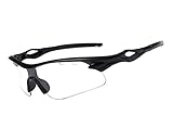 Runspeed Sports Sunglasses Cycling Glasses Outdoor Athlete's UV Protection Night Vision Goggles for Men Women Hiking Running Biking Fishing Golf