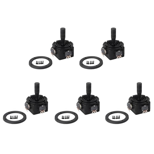 Ducevnaoe 5X �W���C�X�e�B�b�N �|�e���V�����[�^ -D202X-R2/R4 10K 2D ���j�^�[ �L�[�{�[�h �{�[�� �W���C���[�h �R���g���[���[