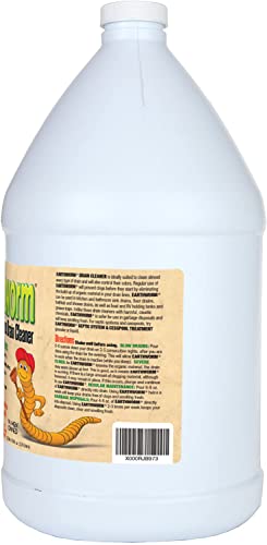 Earthworm Fragrance Free Drain Cleaner - Drain Opener - Natural Enzymes, Environmentally Responsible, Safer For Pets And Kids - 1 Gallon #TOP3