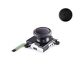 Faracent 3D Replacement Joystick (2 Pack), Analog Thumb Stick for Switch Joy-Con Controller with Cross Screwdriver Tool/Tri-wing Screwdriver/4 Thumbstick Caps/Triangle Paddle/Pry Too