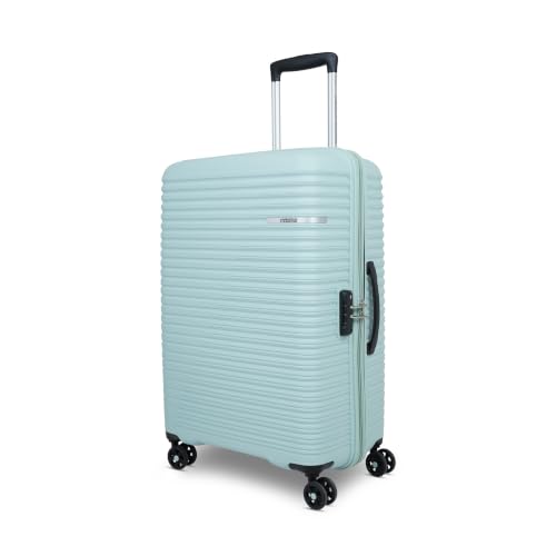 Image of American Tourister Liftoff+|Medium Size Check-in Spinner Trolley Bag (67 cm) for Travel|360 8 Wheel Travel Luggage|Hard Case Polypropylene (PP) Suitcase|Mounted TSA Lock|Seafoam Blue