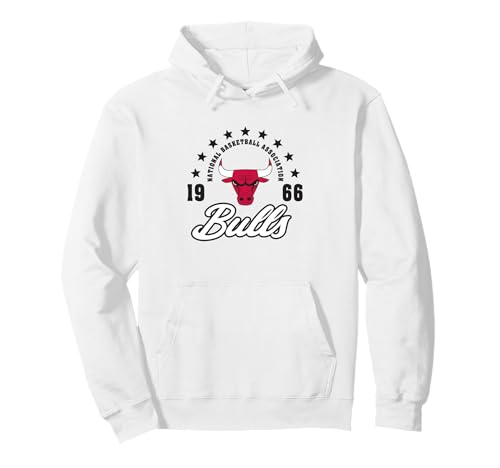 NBA Official Chicago Bulls Drop Step Pullover Hoodie