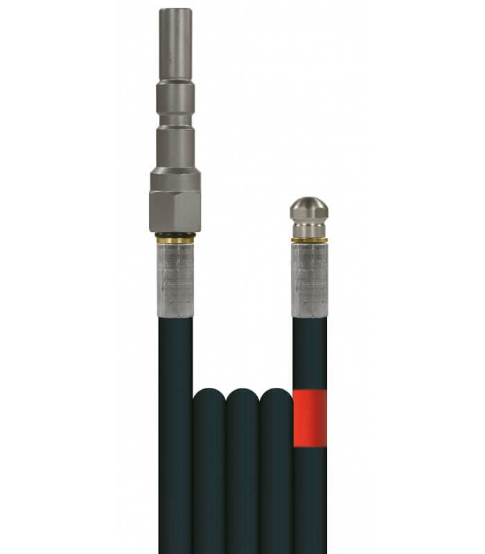 Furet de canalisation haute pression : Tuyau haute pression : Flexible de canalisation,Kit débouche canalisation Kranzle D12-20m avec buse -, Flexible de canalisation