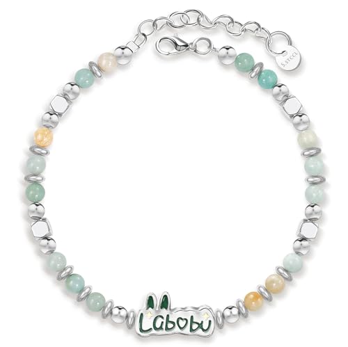 Friendship Beaded Bracelets Gifts for Women: Cute Amazonite Bead Bracelets for Casual or Party - Birthday Christmas Day Graduation Gifts for Daughter Friend Sister Bestie BFF