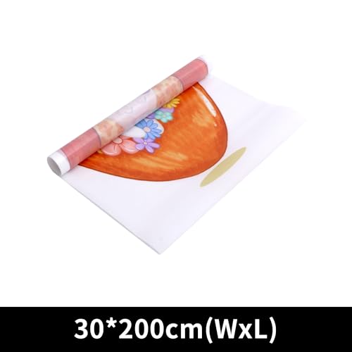Película opaca para ventana multicolor 11.81"x78.74" miniatura 2