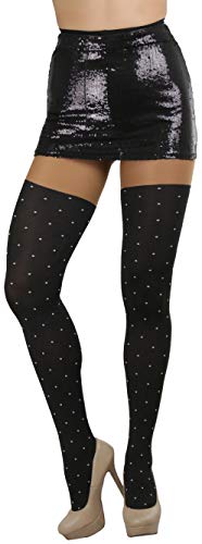 Image of ToBeInStyle Women's Cute Thigh High Printed Character Tights