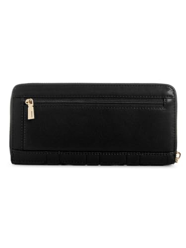 GUESS Edita Large Zip Around Wallet, Black2