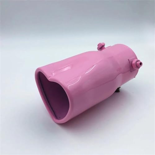 Tuyaux d'échappement voiture cœur rose pour look urbain et personnalisé