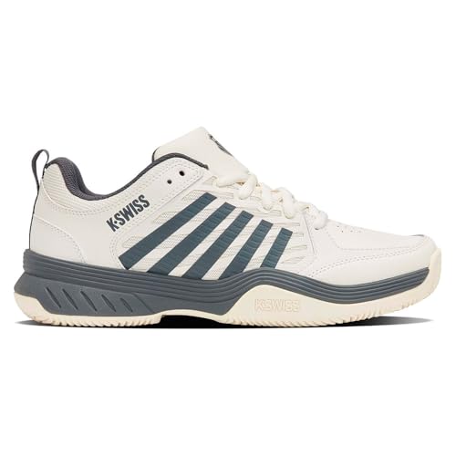 K-Swiss Court Express 2 Clay, Scarpe da Tennis Uomo, Egret Turbulence, 43 EU