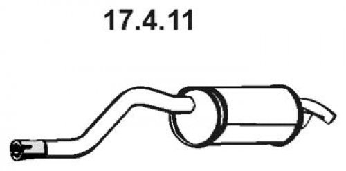 Eberspächer 40650 Silenziatore