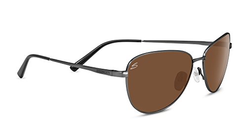 Preisvergleich Produktbild Serengeti Eyewear Sonnenbrille Gloria, Shiny Dark Gunmetal / Polarized Drivers, 8415