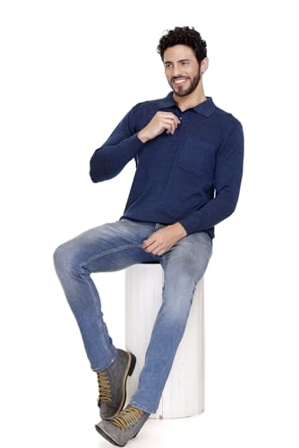 Image of In Love Men's Cotton Blend Warm Winter Wear Top Full Sleeves