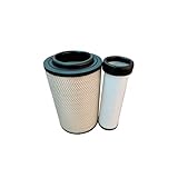 1421340 + 1421403 Engine Air Filter 142-1340 142-1403 Air Filter Kit Compatible with Caterpillar