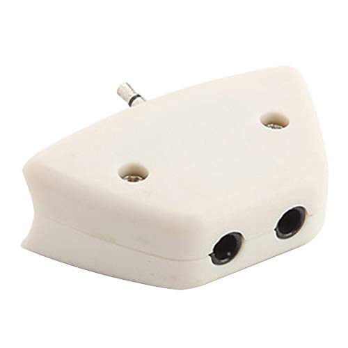 Ajcoflt Substituição de adaptador de adaptador de fone de ouvido com fone de ouvido de microfone de