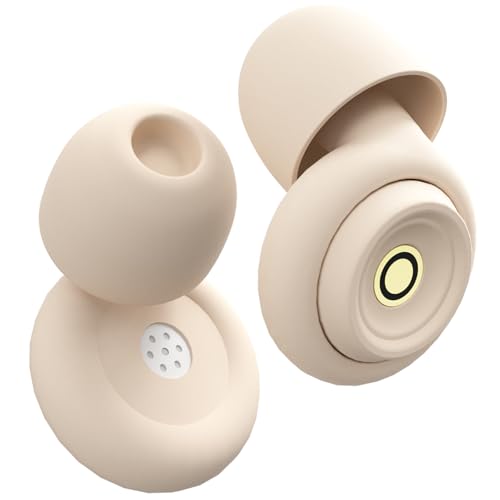 Tapones para dormir de silicona para un viaje cómodo y sin ruidos