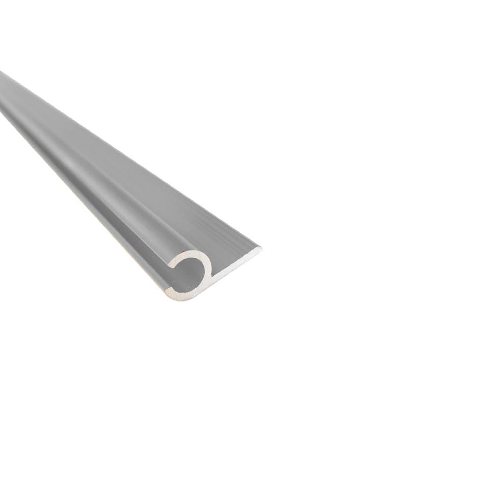 Campervan Awning C rail channel Motorhome Caravan Van attachment Rail C channel track 47cm Anodized Aluminium strip-by KEDER UK