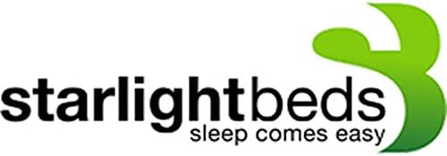 Starlight Beds Stress-Free Single Mattress, Value Sprung Single Memory Foam Mattress, Soft, White, 18cm Deep. 3ft x 6ft3 (90cm x 190cm) image 4