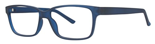Graham Men's Eyeglasses - Giovani di Venezia Frames - Navy Matte 55-15-150