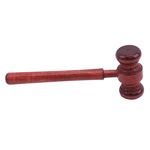 Huaicheng Mazo de madera Masajeadores de espalda Martillo para abogado Estudiante Juez...