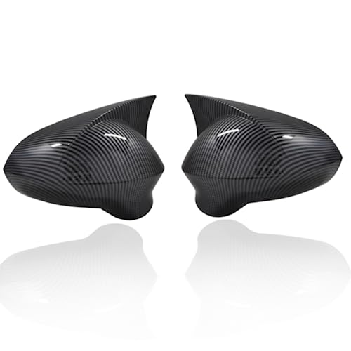 Capuchon d'aile Seat Leon masque rayures miroir carbone