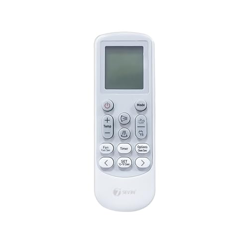 Image of 7SEVEN Compatible with Samsung AC Remote Control Model 144E Suitable for 1 1.5 2 Ton Split and Window Air Conditioner - Match Each Key by Key Exactly with existing AC Remote Function