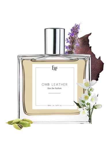 Image of EM5 OMB Leather Unisex Perfume | Eau de Parfum Spray for Men & Women | Strong and Lasting Fragrance | Leather Animalic Earthy | 50 ml