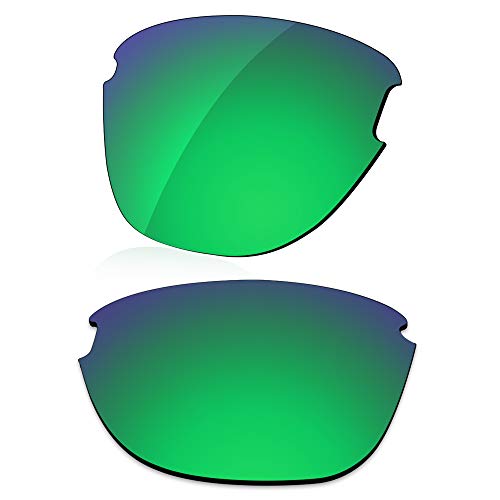 LenzReborn Polarized Lens Replacement for Oakley Frogskins Lite OO9374 Sunglass - Lawn Green - Polarized Mirrored