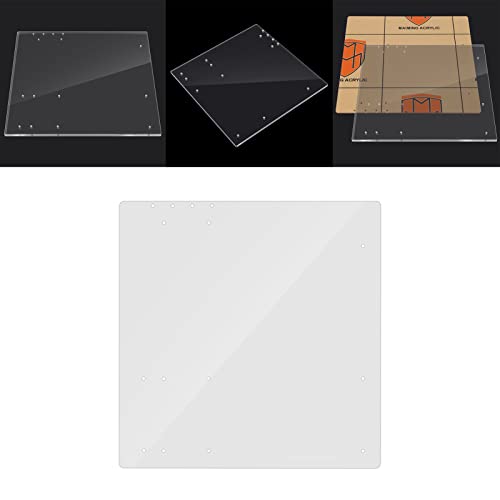 Base transparente de acrílico para gabinete de computadora Open Frame para motherboard Micro-ATX, grosor 4mm, tamaño 268 x 268 mm miniatura 6