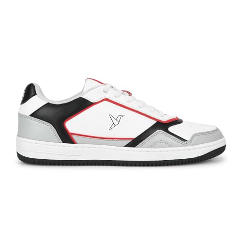 Image of YOHO Colored PU Fashion Sneaker for Men | Comfortable Shoes | Cushioned Insole | Quick-wear Elastic Laces | Lightweight | Dynamic Feet Support | Fashionable | Stylish | Modern
