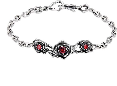 Bracelet S925 argent sterling cadeau idéal style rétro gothique mixte