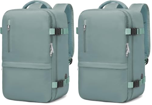Xkdoai for Ryanair Cabin Bags 40x30x20, Travel Backpack Womens (Pack of 2)