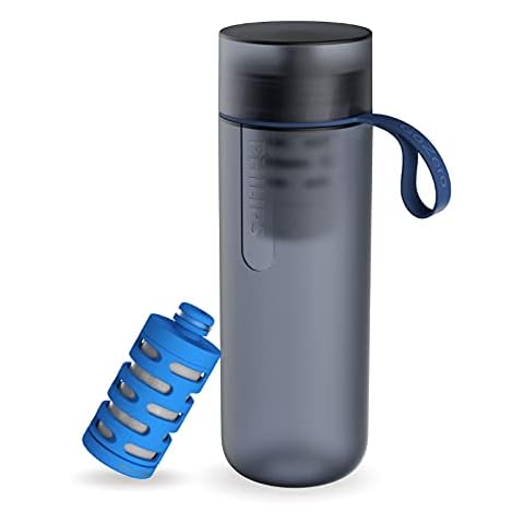Philips Water GoZero Fitness Hydration Bottle - 1 Filter Included - Blue, AWP2712BLR/10 Cover