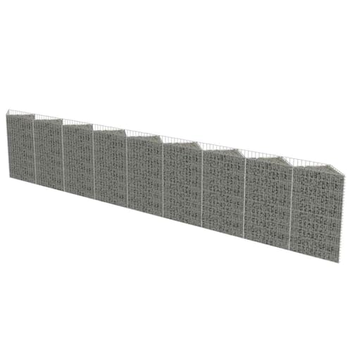 Paroi de gabion d'architecture en acier galvanisé de structure supérieure