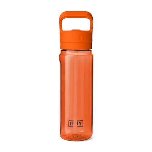 Image of YETI Yonder 750 ml /25 oz Water Bottle with Yonder Straw Cap, King Crab