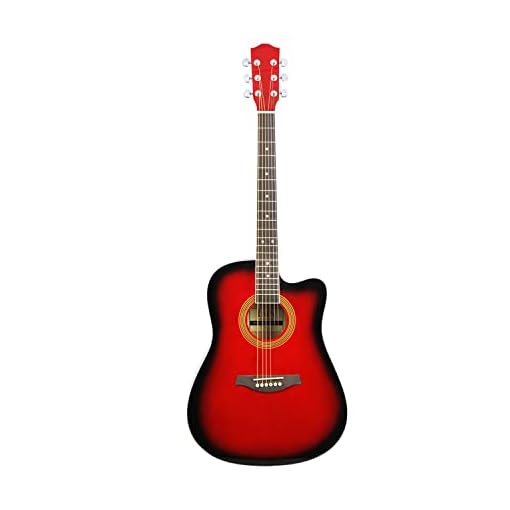MEIeynt Guitare Acoustique pour débutant Adulte Adolescent Kit de démarrage de Guitare