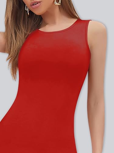 Image of Toochki Women's Spandex Solid Bodycon Western Dress | A line | Winter Dress | Western | | Trendy | Midi Body Hugging