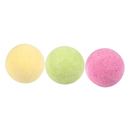 OHPHCALL 3Pcs Fish Bait Smell Ball Beads for Fishing Lure Attracts Fish with Scent and Sound Freshwater Saltwater for Fishing Enthusiasts and Competitions