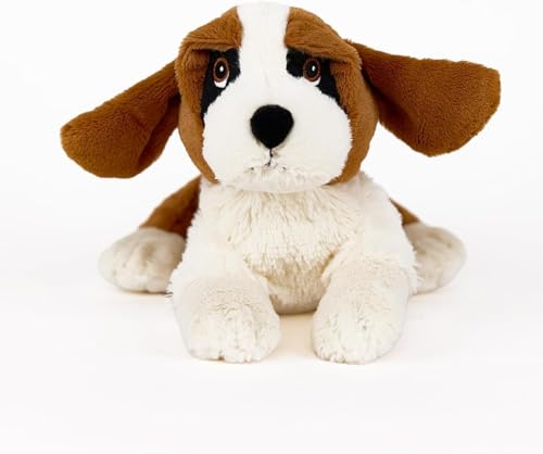 Peluche Saint-Bernard micro-ondable Warmies doudou chauffant lavande