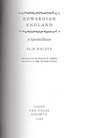 A HISTORY OF ENGLAND, Volume IX: Edwardian England B000MXAESI Book Cover