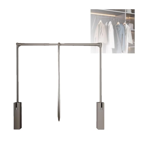 Tringle de placard rétractable pour suspendre les vêtements sans effort