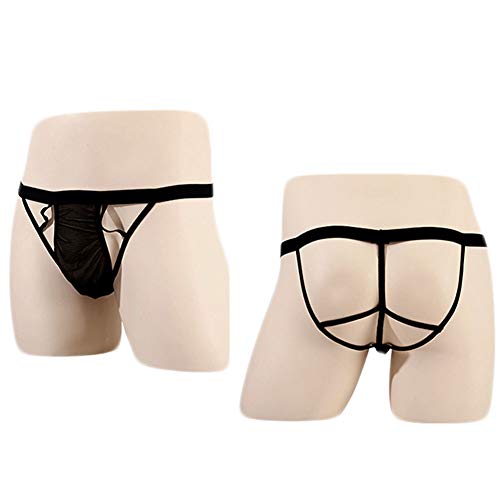 Men's Sexy Underwear Ice G-Strings Waistband Bikini Thongs Gift For Boyfriend2