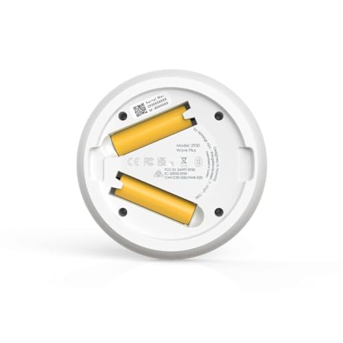 Airthings 2930 Wave Plus - Radon & Air Quality Monitor, Battery Powered (CO2, VOC, Humidity, Temp, Pressure)