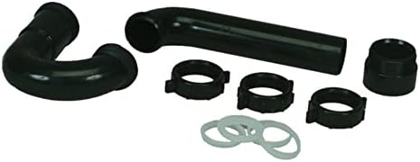 PROFLO PFPTP101 PROFLO PFPTP100 1-1/4 x 1-1/2 Plastic Slip-Joint P-Trap with PVC Marvel Connector